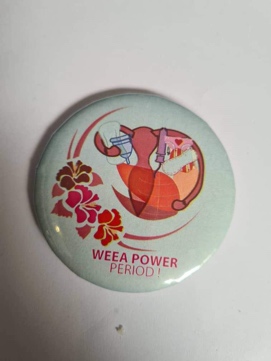 WEEA Power Period campaign badge